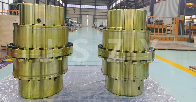 齒式聯軸器運轉過程兩軸完全同心